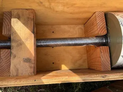Gardner Denver 9.5” Piston and Rod Assembly PN 46-080-950-136