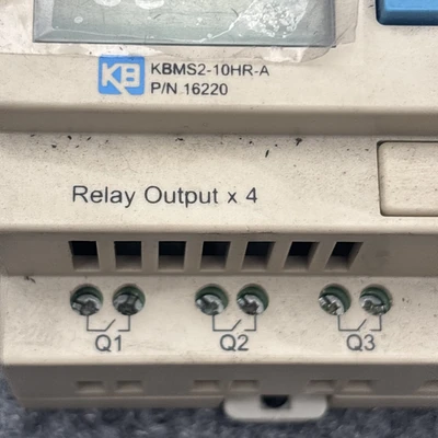 Used KB Genesis KBMS2-10HR-A Programmable Logic Controllers California US | Davliegogo LLC #1706234