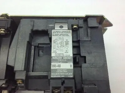 Allen Bradley 520F-B0D/W Motor Starter Size 1 3 Phase 115-120V 3P Series W