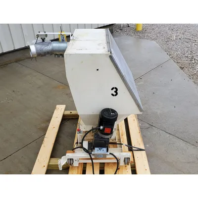 Used Bag Dump Station with Sifter / Lump Breaker