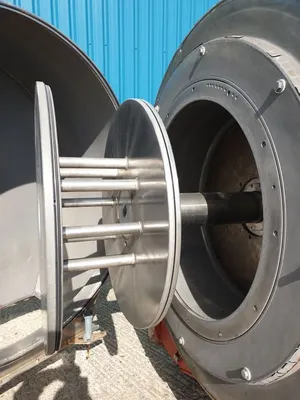 Heinkel FO 800 Inverting Filter centrifuge, 316SS.