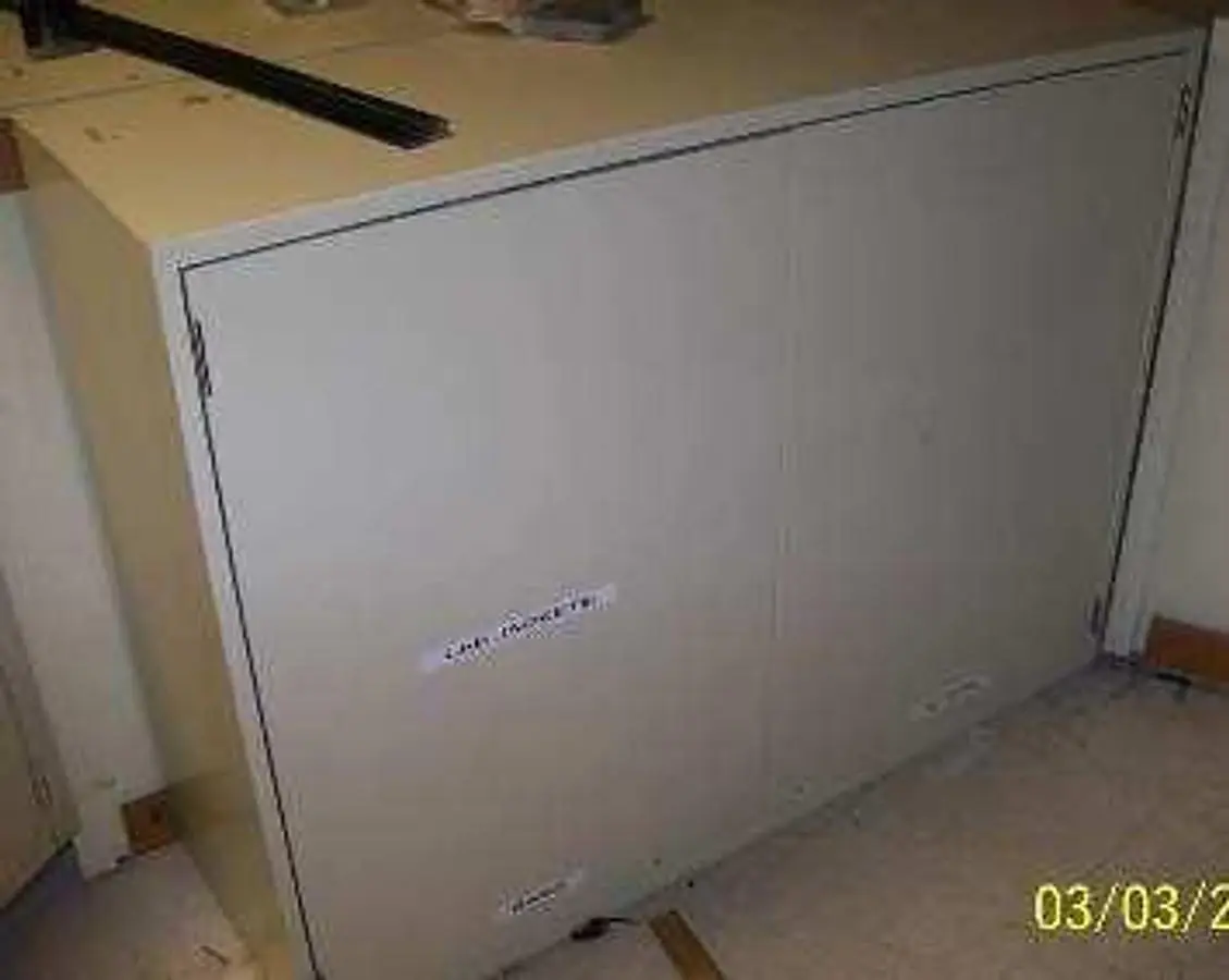 QTY. 13. LABORATORY WALL CABINETS 2 DOOR....