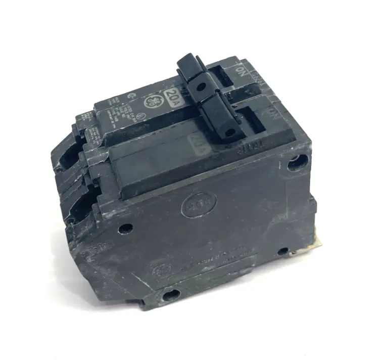 Used General Electric Circuit Breaker 2-Pole Type THQB, HACR Circuit Breakers Michigan US | Maverick Industrial Sales #1394242