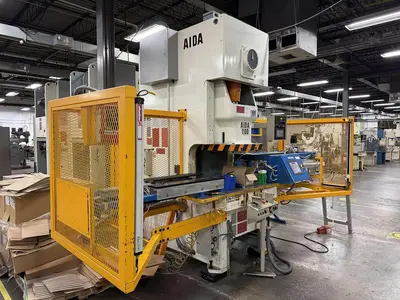 Used 2017 AIDA NC1-1100 Straight Side Presses Michigan US | Midwest Press and Automation #1319635