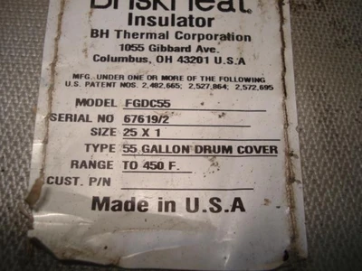 Used BRISKHEAT _UNKNOWN_ Temperature Controls | OCO Industrial #1593432