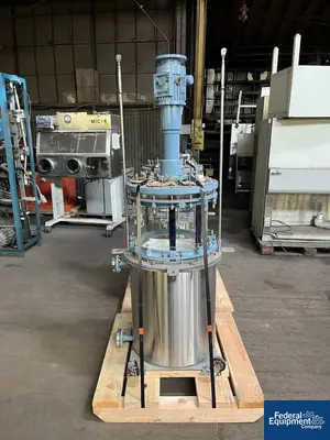Used BUCHI 107/107 Liter Buchi Kilo Lab Reactor Train System, Glass Lined Reactors Ohio US | Federal Equipment Company #126692