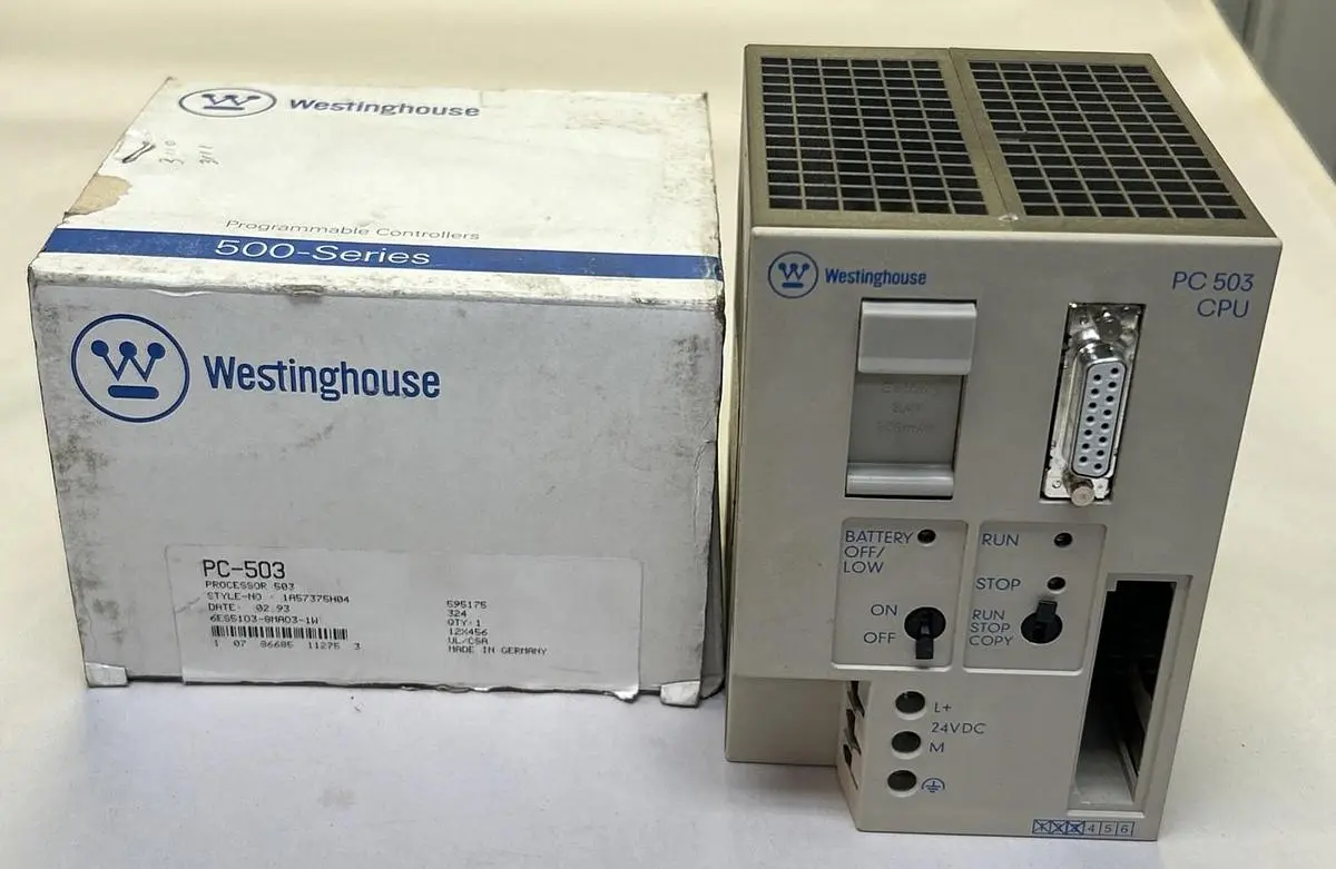 New | in-Stock WESTINGHOUSE PC-503 PLC Processors | Surplus Asset Holdings #1227424