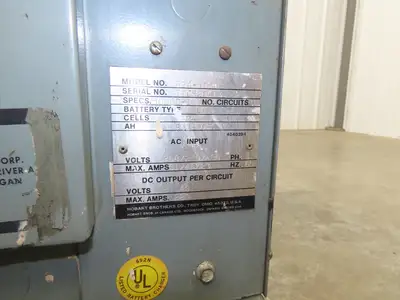 Hobart 3R24-1050 Forklift Battery Charger 48V 831-1050Ah 220A 208/240/480V 3Ph