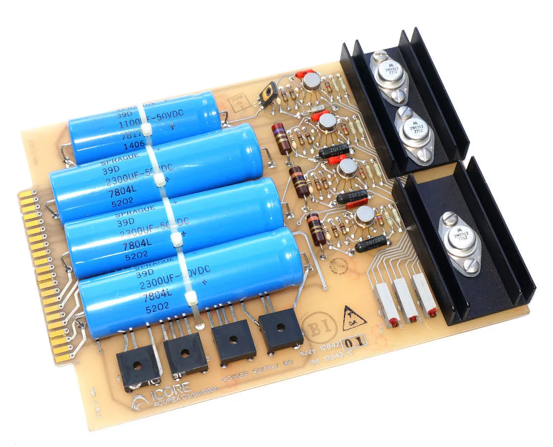 NEW ICORE 12842-01 POWER SUPPLY BOARD 12843-C, 1284201