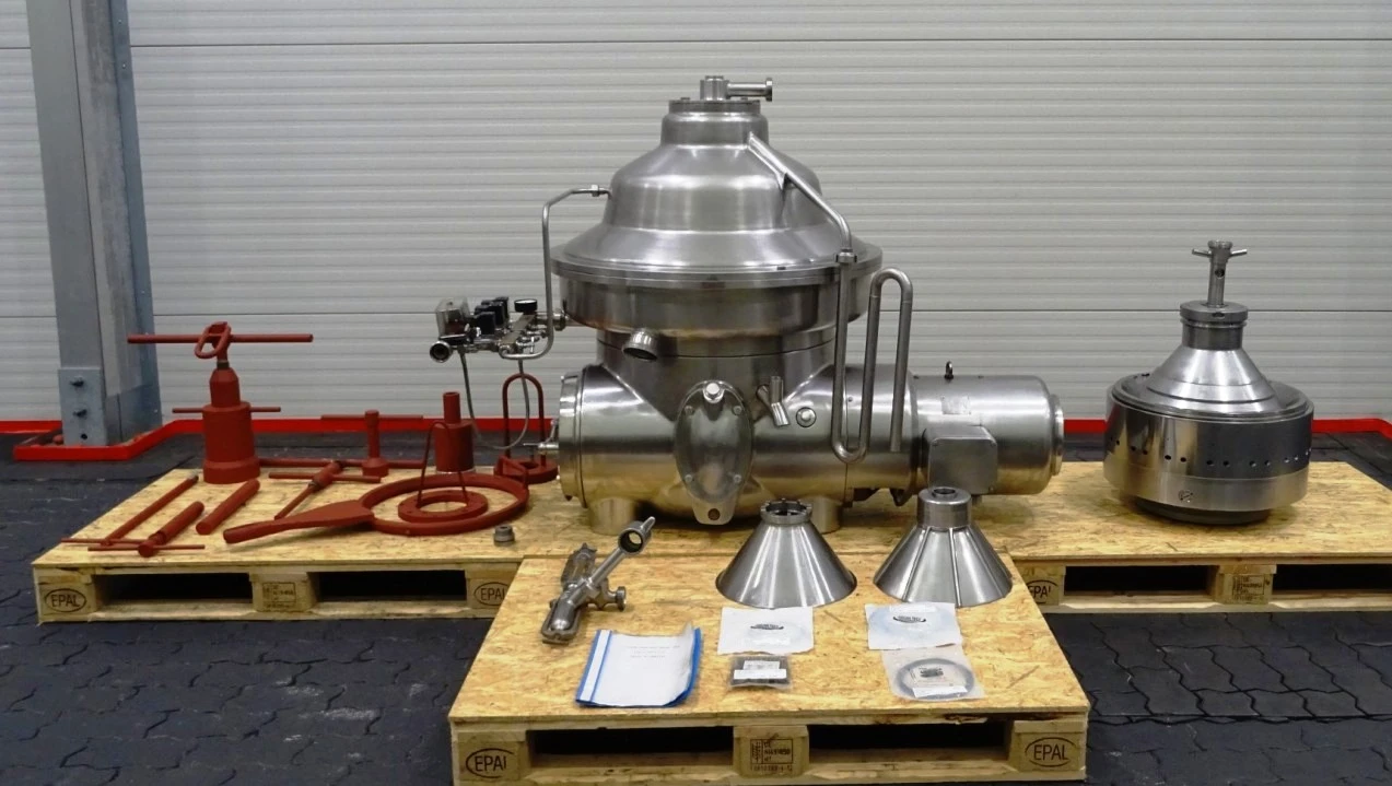 Westfalia SAMM 7006 warm milk separator, 316SS.
