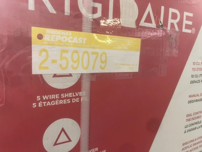 Used FRIGIDAIRE GARAGE READY Freezers Michigan US | Miedema Asset Management Group #1425115