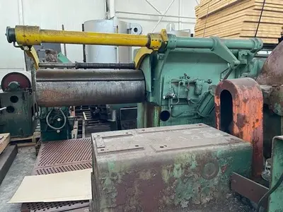 50" x .187" x 25,000 Lbs. Paxson Slitting Line (Used)