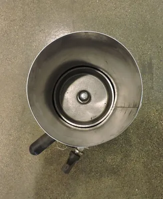Globe Commercial Stainless Steel Vegetable Chute