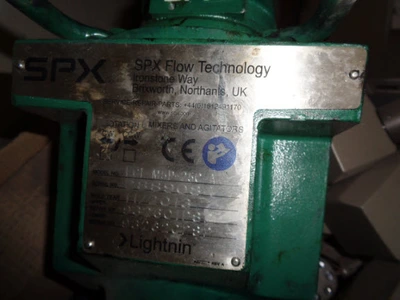 SPX Flow Lightnin Plate Mount Air Powered Marine Stirrer TCL-M5P- 250