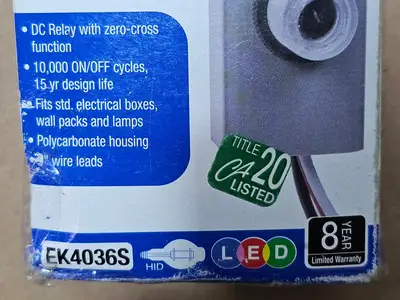 New | in-Stock INTERMATIC EK4036S Misc Electrical & Power Parts British Columbia CA | Lenmark #1743268