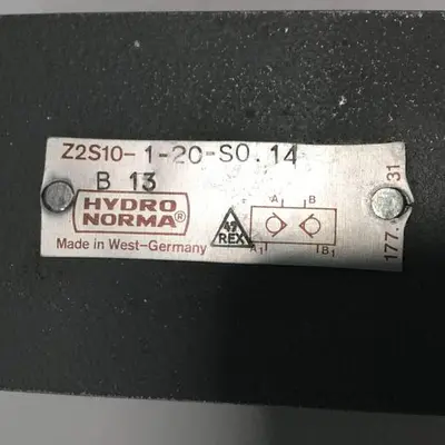 USED HYDRONORMA Z2S10-1-20-SO.14
