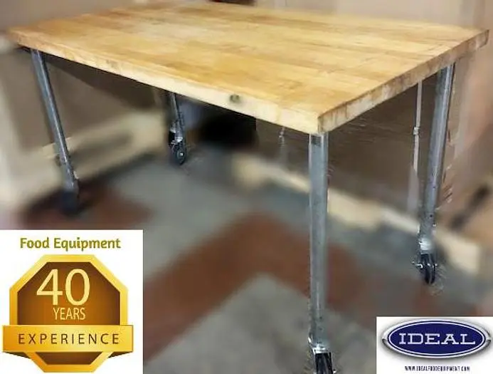 Wood work toop table 60"