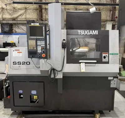 2008 TSUGAMI SS20 Swiss Type Automatic Screw Machines | Midstate Machinery (1)