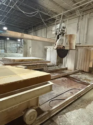 TY-SA-MAN MACHINE CO. Dual-Table Block Saws | STONE EQUIPMENT WAREHOUSE (2)