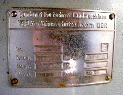 KMA Nagema SOZH/42 self-cleaning beer separator, 316SS.