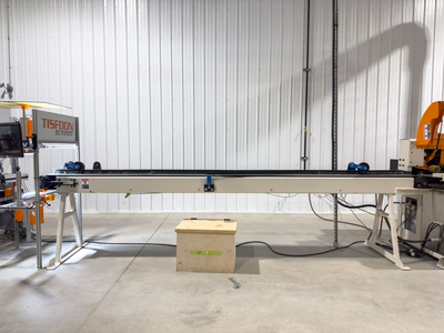Tisfoon Optimizing Wood Scanner Defect Chop Saw and Sorting Line - 2020 Machine!