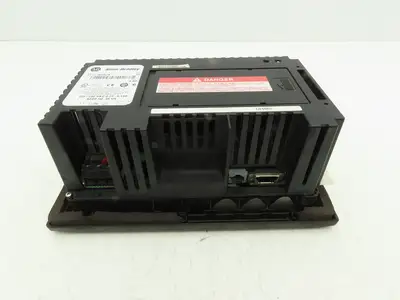 Allen Bradley 2711-B5A2X PanelView 550 Keypad Touchscreen Ser H  *Bad Screen*