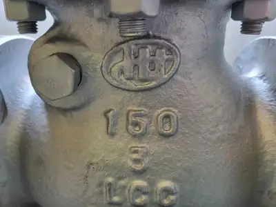 3" Class 150 Check Valve B16.34