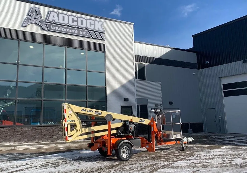 New | in-Stock 2026 JLG ET350 TOWABLE BOOM LIFT Towable Boom Lifts Alberta CA | Adcock Equipment #1418035