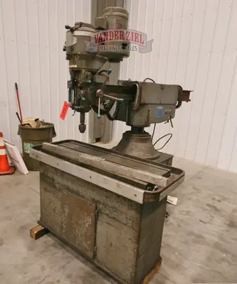 Used WELLS-INDEX 125 Radial Drills Michigan US | Vander Ziel Machinery Sales #482577