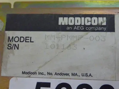 USED MODICON MM-PMMP-003