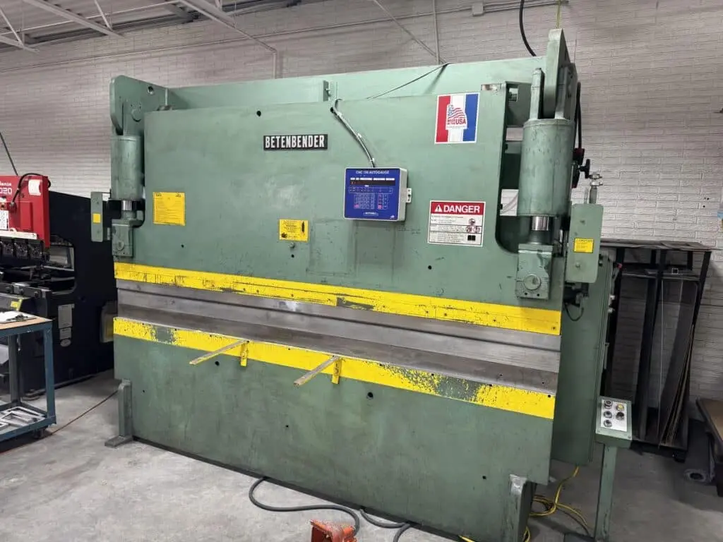 Used 2003 BETENBENDER 10-120T Press Brakes Georgia US | The Equipment Hub #1148006