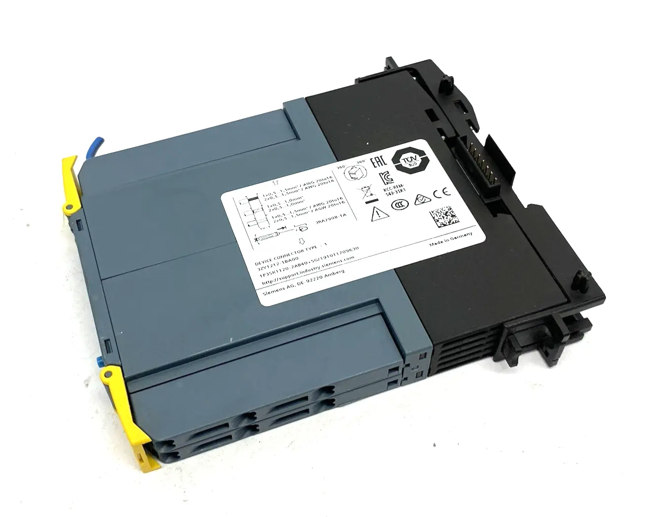 USED SIEMENS SIRIUS ADVANCED BASIC SAFETY RELAY BROKEN TERMINAL