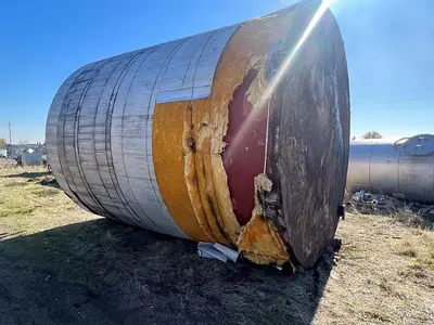 10,000 Gallon Carbon Steel Tank with insulation #S744843
