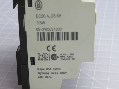 Used MULLER _UNKNOWN_ Relays & Switches | OCO Industrial #1698697