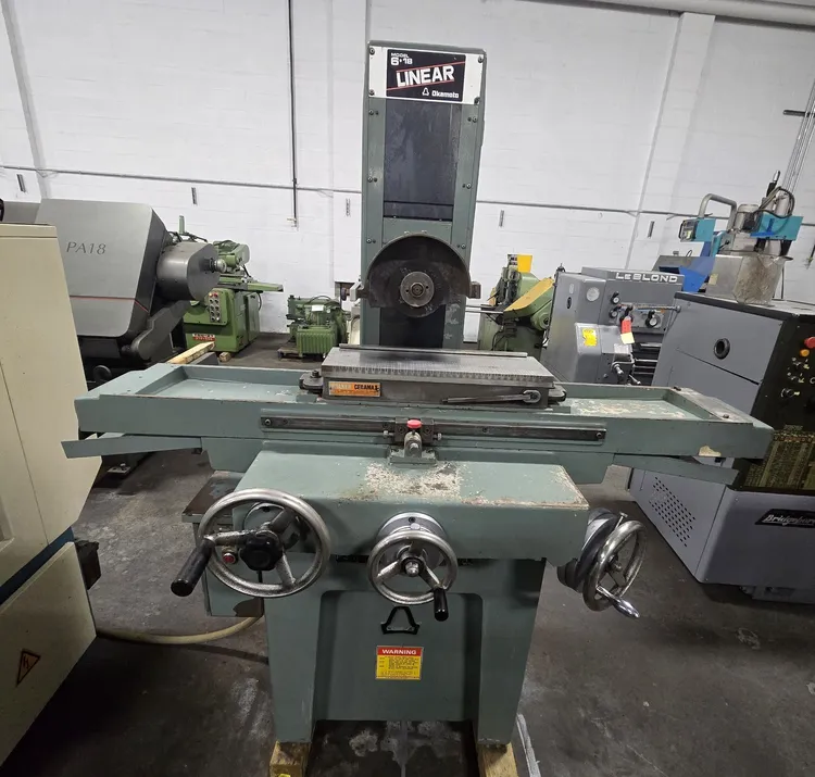 Used OKAMOTO LINEAR 618 Reciprocating Surface Grinders Kentucky US | Machinery Central #720153