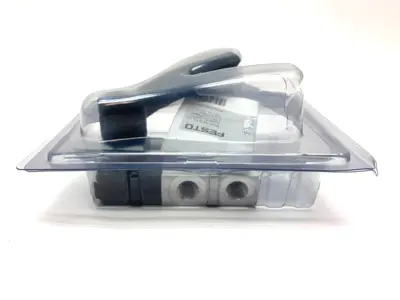 New | in-Stock Festo Pneumatic Hand Lever Valve 3/2-Way 4165862 Solenoid Valves Michigan US | Maverick Industrial Sales #1392620