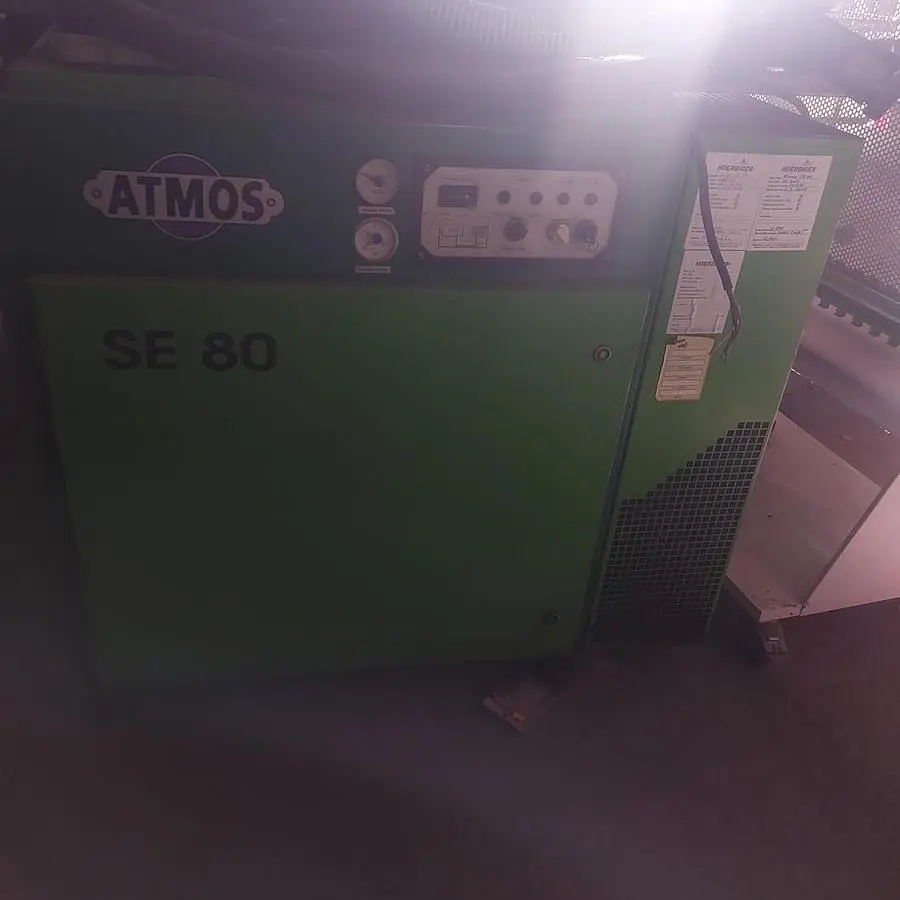 Used 1996 ATMOS SE 80 Rotary Screw & Sliding Vane Air Compressors CZ | Amaron s.r.o. #1281433