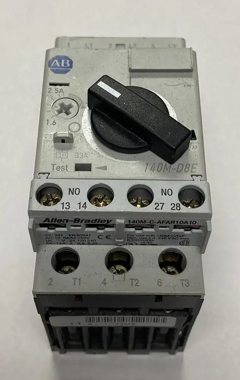 Used ALLEN-BRADLEY 140M-D8E-B25 Miscellaneous Equipment (Electrical & Power) Ohio US | Surplus Asset Holdings #1209993