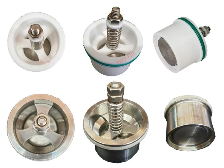 New | in-Stock PRO-FILL INC 1. ONE WAY VALVE NYLON & STAINLESS STEEL Parts & Accessories (Material Handling) California US | ProFill Inc #1567590