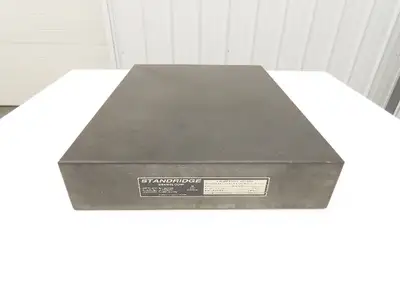 Standridge Granite Surface Inspection Plate 18 x 24 x 4" Grade A