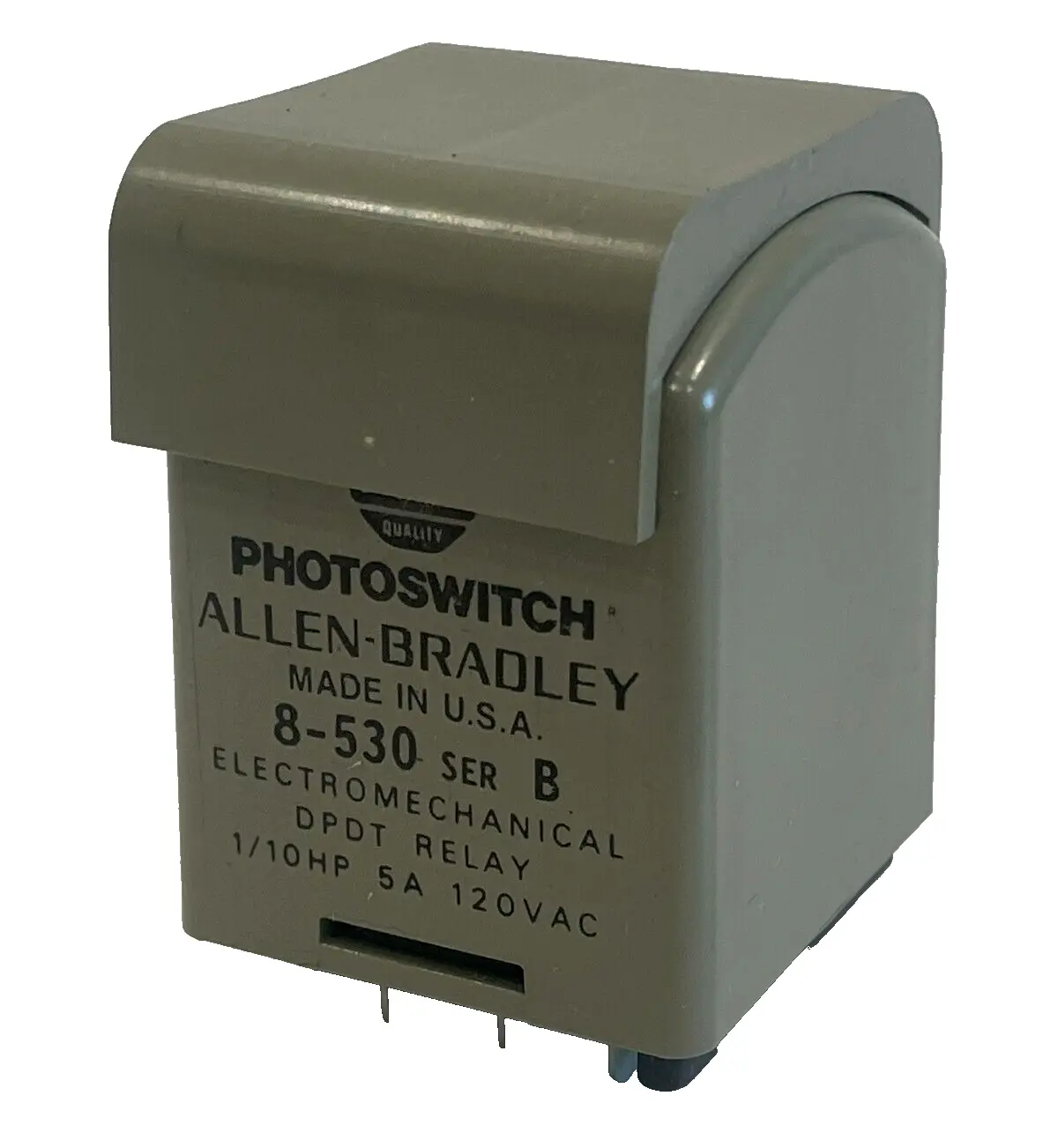 ALLEN BRADLEY 8-530 RELAY MODULE SER. B8530 NEW, SURPLUS