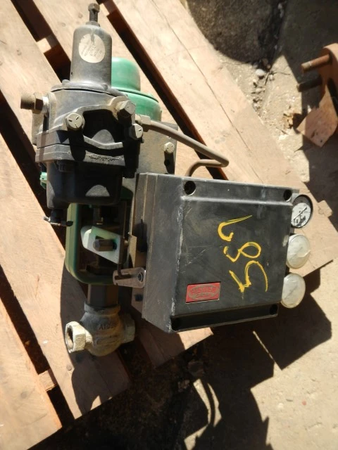 Fisher 3/4" 150 Rating, Bronze Butt Weld Control Valve
