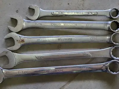 5/16" - 1-1/8" Combination Wrench Set (10pcs)