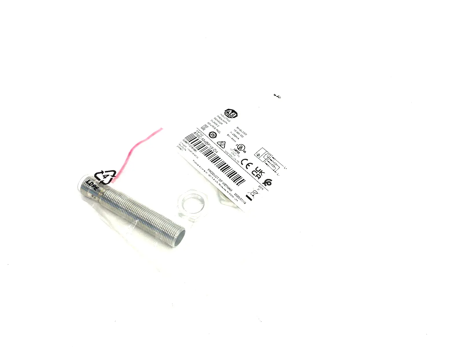872C-M4BP12-D4 | Allen Bradley  Ser. F Inductive Proximity Sensor 4mm Sense Distan. - New