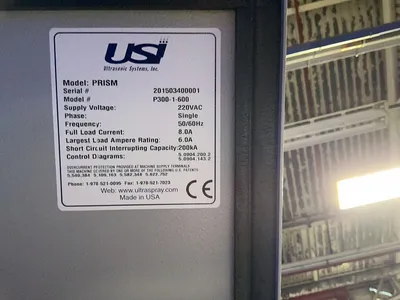 Used ULTRASONIC SYSTEMS PRISM/P3001600 Parts Washers Ohio US | HGR 24 #1260953