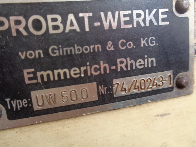 Probat - Werke M/S Coffee Mill UW500 Mill 11 kw
