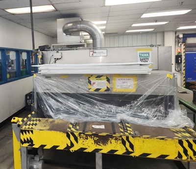 USED 2013 SYSTEM TECHNOLOGIES 2-STAGE INLINE PARTS WASHER