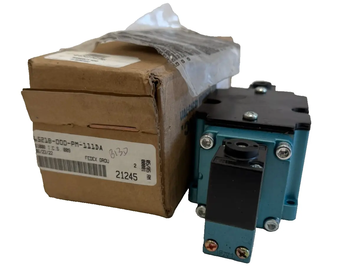 NEW MAC VALVES 6521B-000-PM-111DA SOLENOID VALVE 6521B000PM111DA