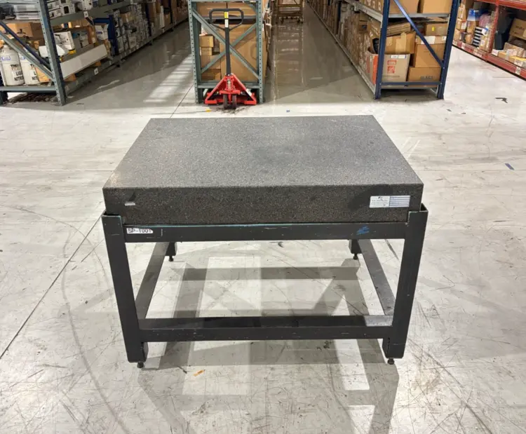 Used CONTINENTAL GRANITE CORP. 36 X 48 X 6 GRANITE INSPECTION TABLE Granite Surface Plates Michigan US | Maverick Industrial Sales #1122905