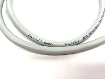 New | in-Stock Balluff Fieldbus Cable A-Coded M12 M/F BCC M415-M415-3A-330-PS85N6-006 Cable & Wire Michigan US | Maverick Industrial Sales #1401880
